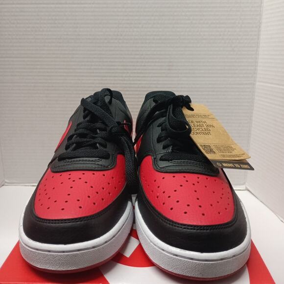 Nike Court Vision Lo NN Shoes Men\'s Size 10 Black Red White main image 8